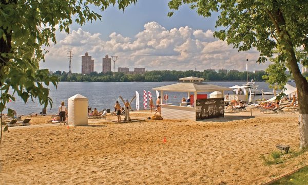 Строгино Затон пляж