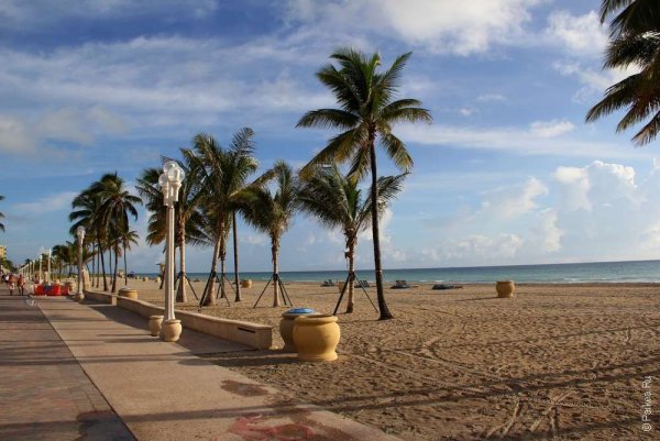 Пляж Малибу Лос Анджелес океан