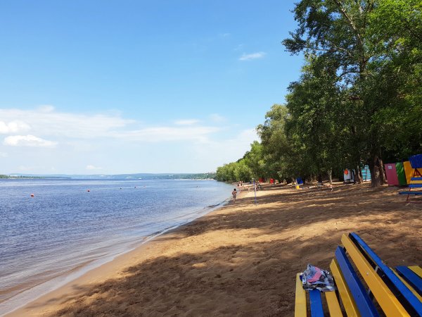 Загородный парк Самара пляж