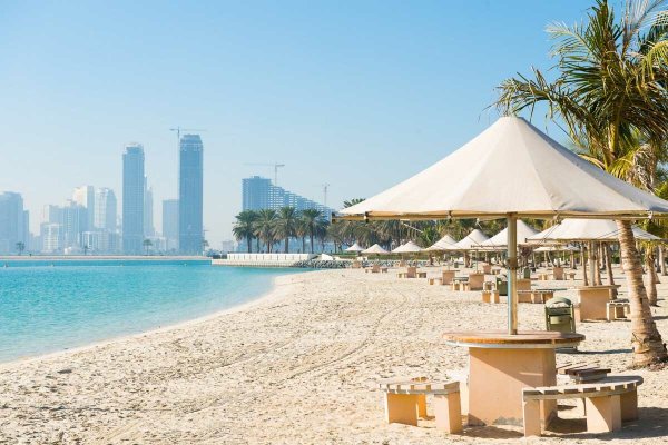 Пляжный парк Аль Мамзар ОАЭ