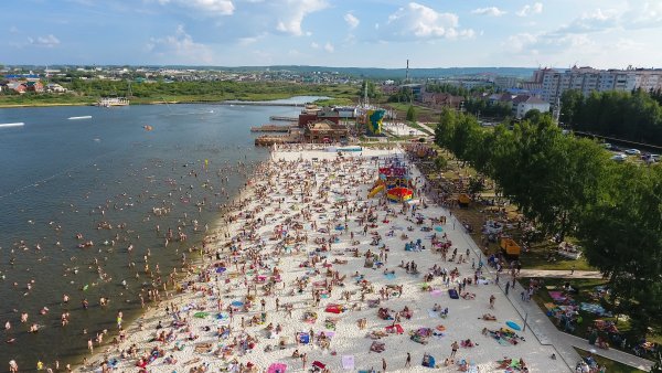 Городское озеро Альметьевск