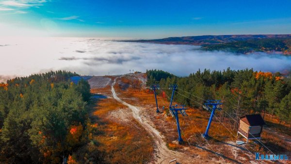 Меловые горы Хвалынск