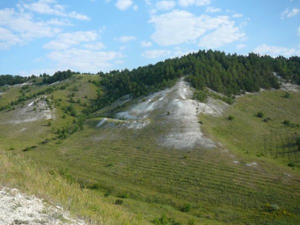 Хвалынский национальный парк меловые горы