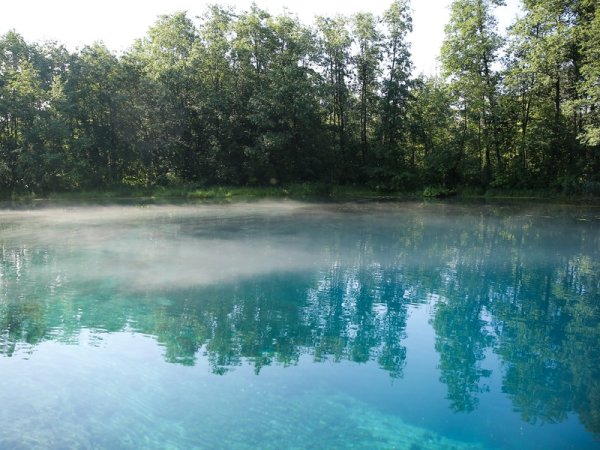 Озеро голубое Казань Лебяжье