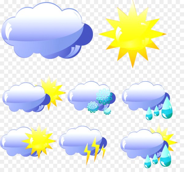 Погодные значки для детей