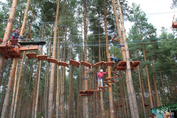 Веревочный парк ЦПКИО Рязань