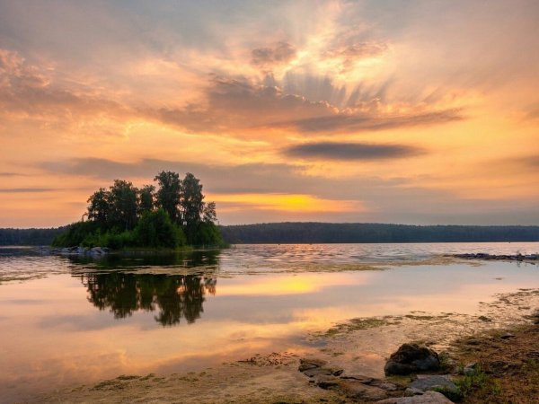 Озеро Кисегач Чебаркуль