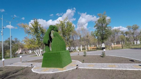Парк в Темиртау старый город