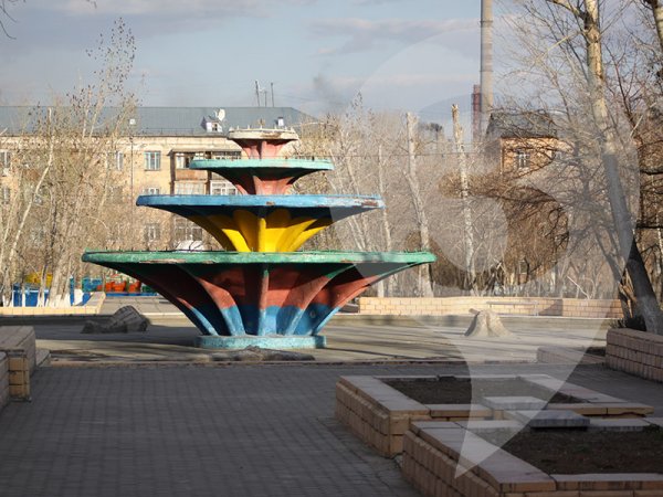 Парк в Темиртау старый город