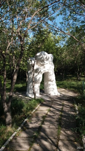 Парк в Темиртау старый город