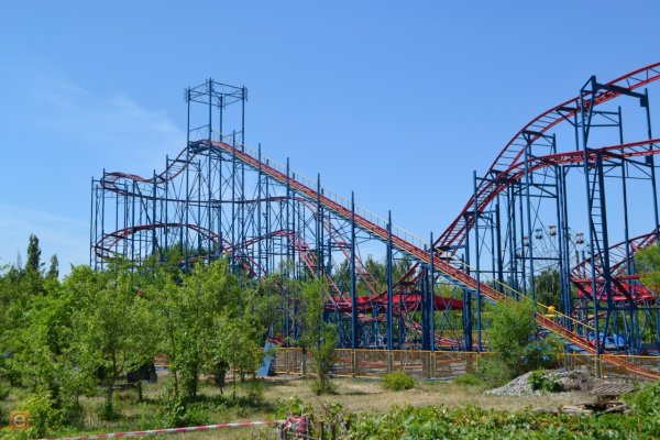 Центральный парк Караганды американские горки