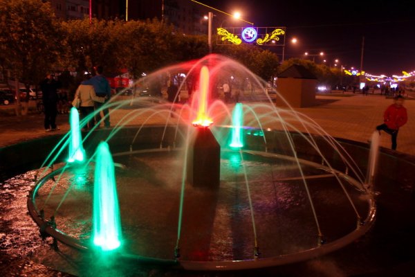 Фонтан парк Восток Темиртау