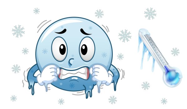 Смайлик замерз