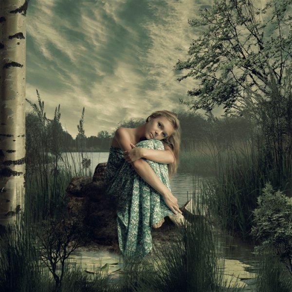 Фотосессия в стиле Аленушка