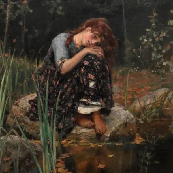 Сестрица Аленушка картина Васнецова