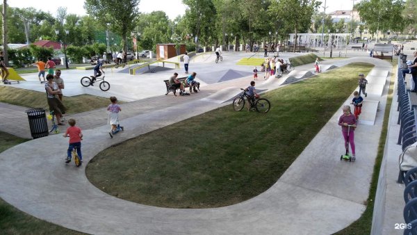 Струковский сад Самара скейт парк