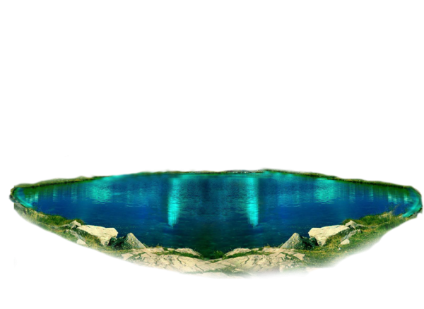 Водоем на прозрачном фоне