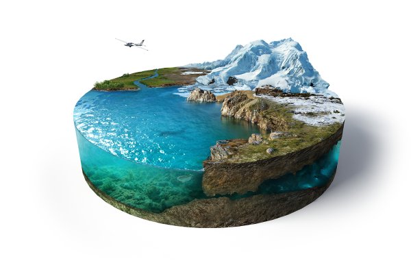 Торт остров