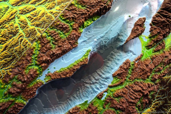 Рельеф озера Байкал