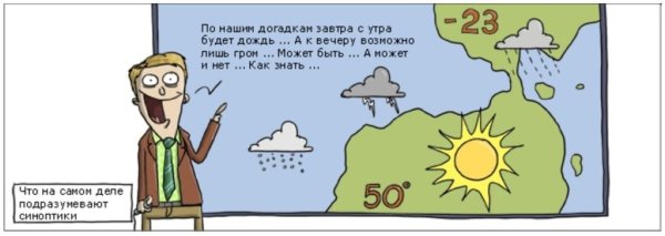 Анекдот про синоптиков