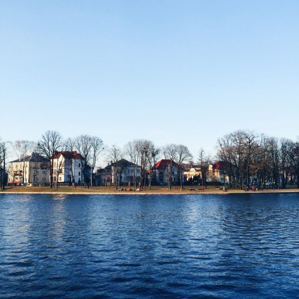 Калининград центр верхнее озеро