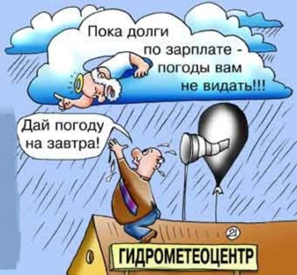Анекдоты про погоду смешные
