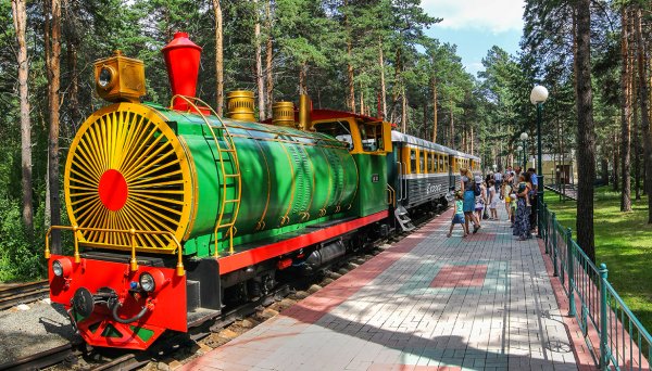 ДЖД станция Заельцовский парк