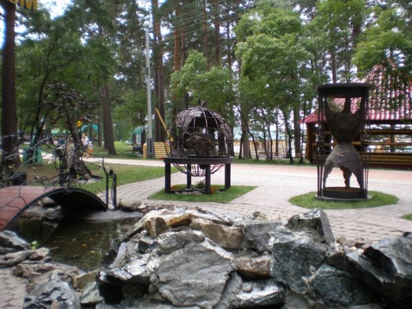 Новосибирск Заельцовский парк памятники