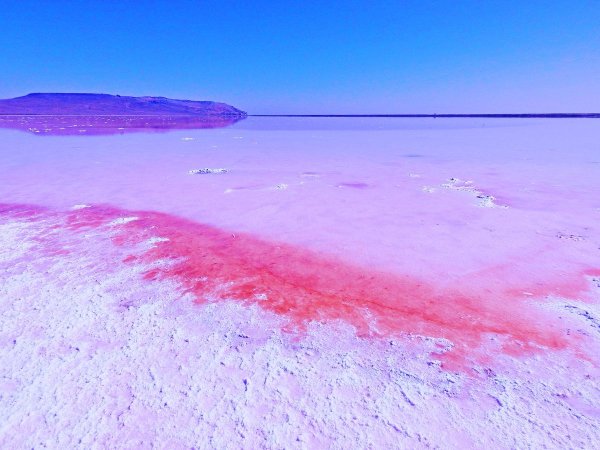 Кояшское озеро в Крыму