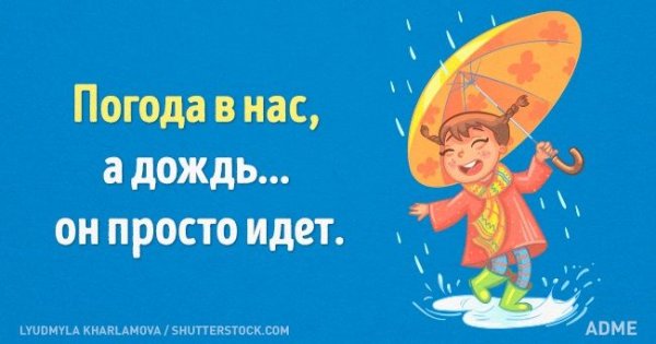 Дождь не испортит настроение