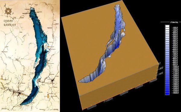 Рифтовая зона озера Байкал