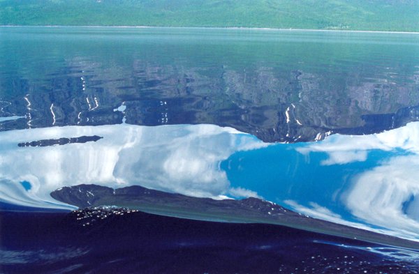 Рельеф озера Байкал