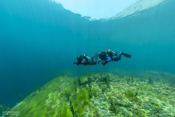 Озеро Байкал дно озера