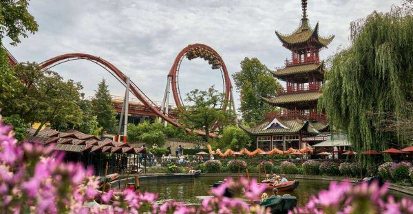 Сады Тиволи в Копенгагене