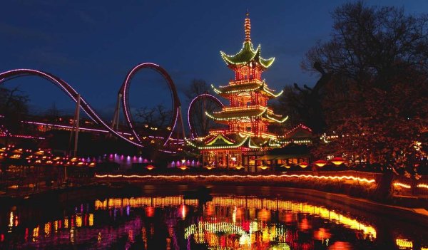 Парк Тиволи Дания