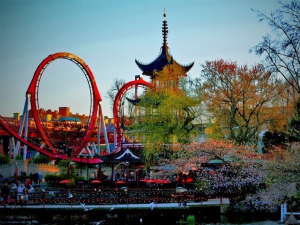 Парк Тиволи аттракционы