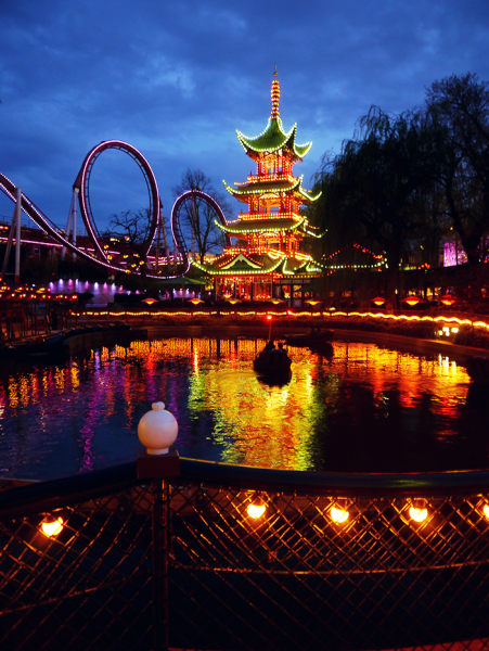 Сады Тиволи Дания