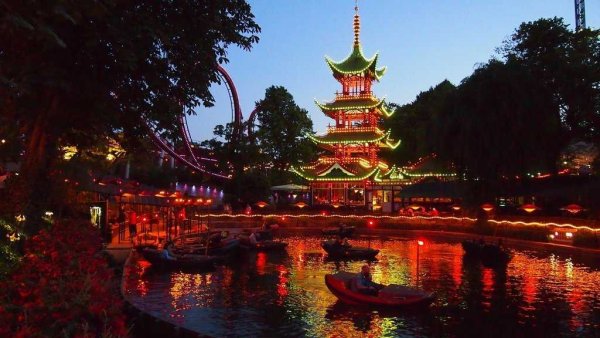 Парк Тиволи Дания