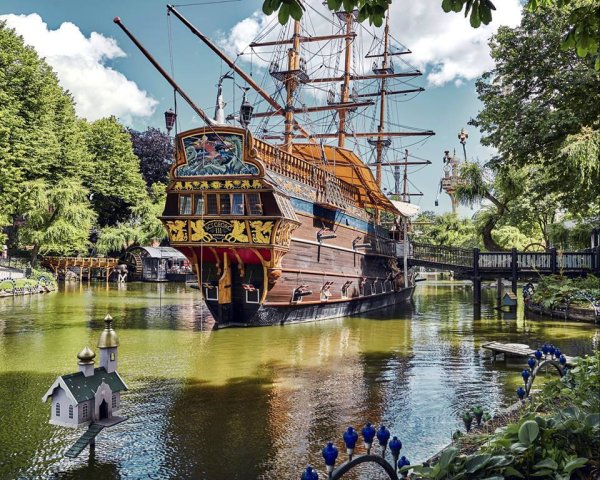 Парк Тиволи аттракционы