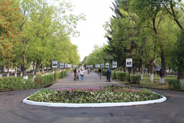 Аллея город Нефтекамск