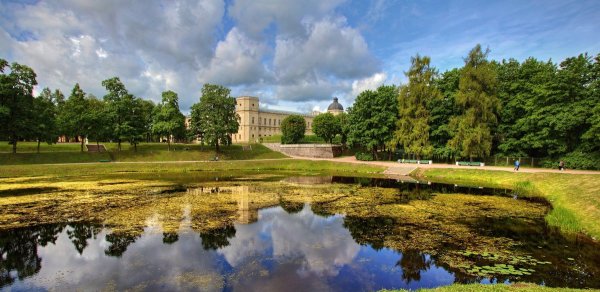 Виды Гатчинского дворца