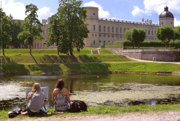 Гатчина парк и дворец