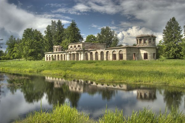 Парк зверинец в Гатчине