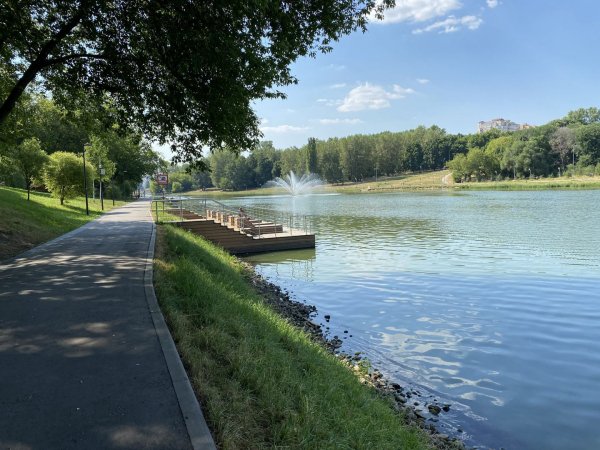 Люблинский парк пляж