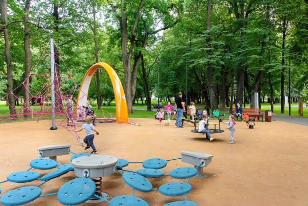 Парк усадьба Люблино благоустройство