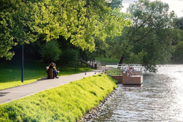 Усадьба Люблино пруд