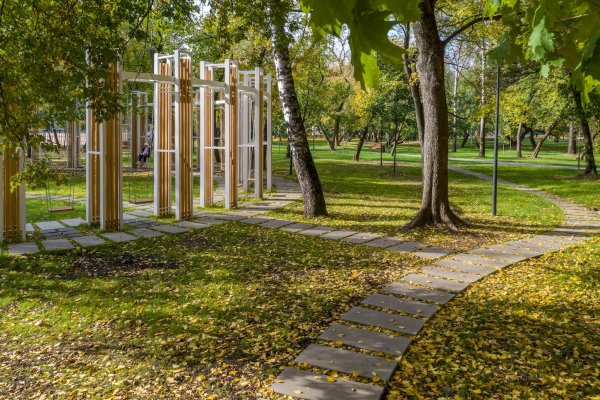 Парк усадьба Люблино благоустройство