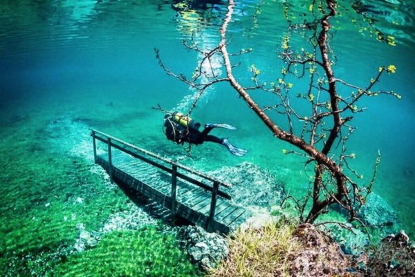 Озеро Грюнер Австрия