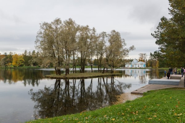 Екатерининский парк Царское село большой пруд