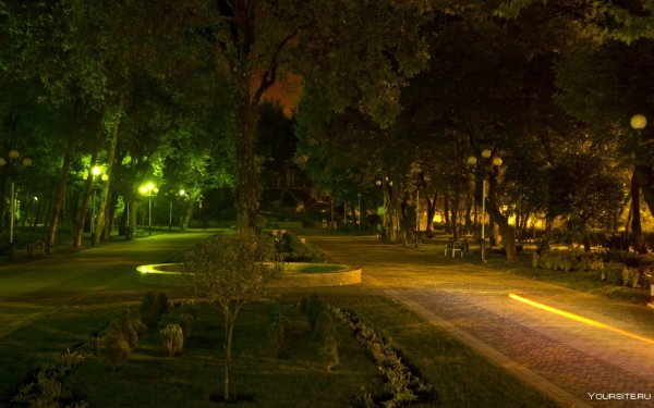 Майкоп ночной парк